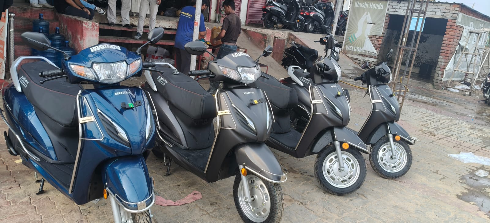 Honda Activa scooters available for rent